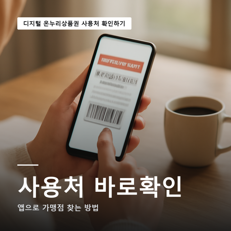 디지털 온누리상품권 사용처 알아보기 (구매 | 앱 | 유효기간 등)