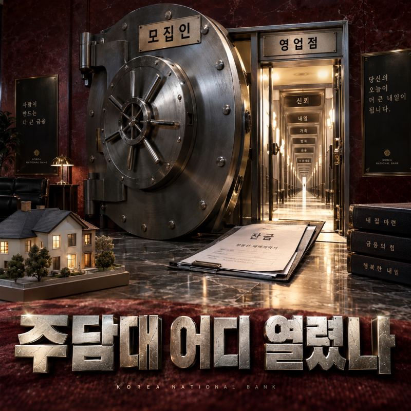 2026년 9월 주담대 가능한 은행 신한 모집인 한도 이틀 만에 소진되고 국민은 3억원 캡
