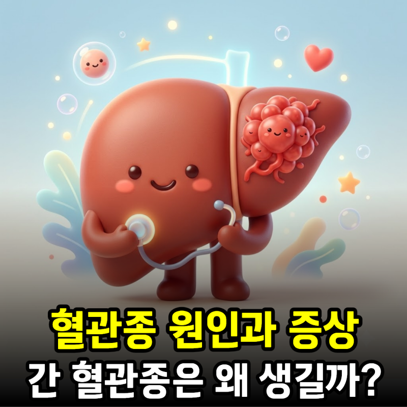 혈관종 원인과 증상, 간 혈관종은 왜 생길까?
