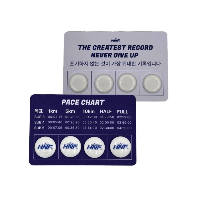 마라톤 배번호 자석으로 옷 손상 없이 고정하는 방법