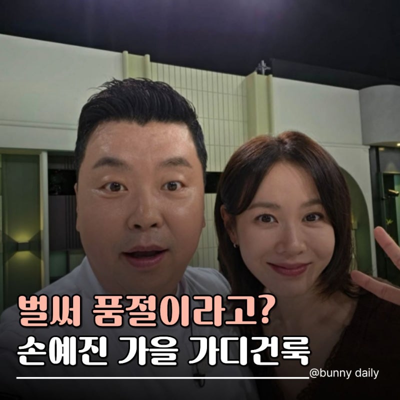 "저 가디건 어디 거야?" 냉부해 손예진 옷에 검색 몰린 이유