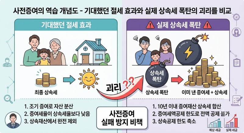 상속세 폭탄 부르는 증여세액공제의 역습, 전종선세무사가 밝히는 사전증여 실패 방지 비책 ....