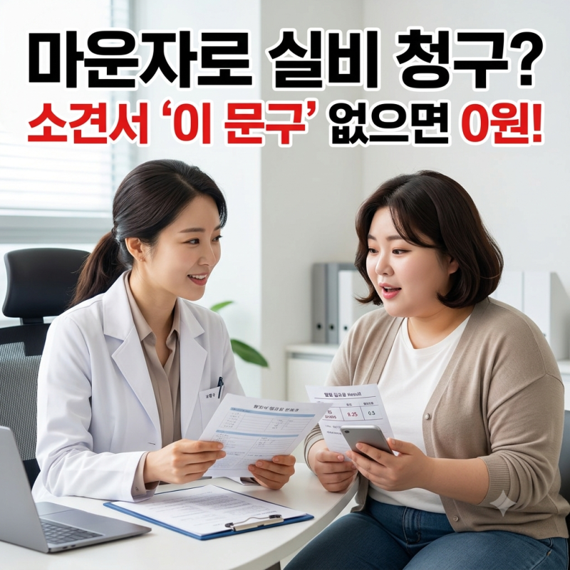 마운자로 실비 청구 조건 ｜소견서에 '이 문구' 1개 없으면 지급 거절됩니다