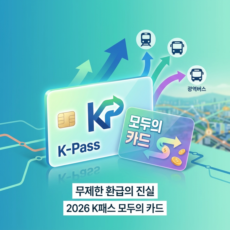 K-패스 모두의 카드 신청방법 (+신청 오해와 환급 기준 총정리)