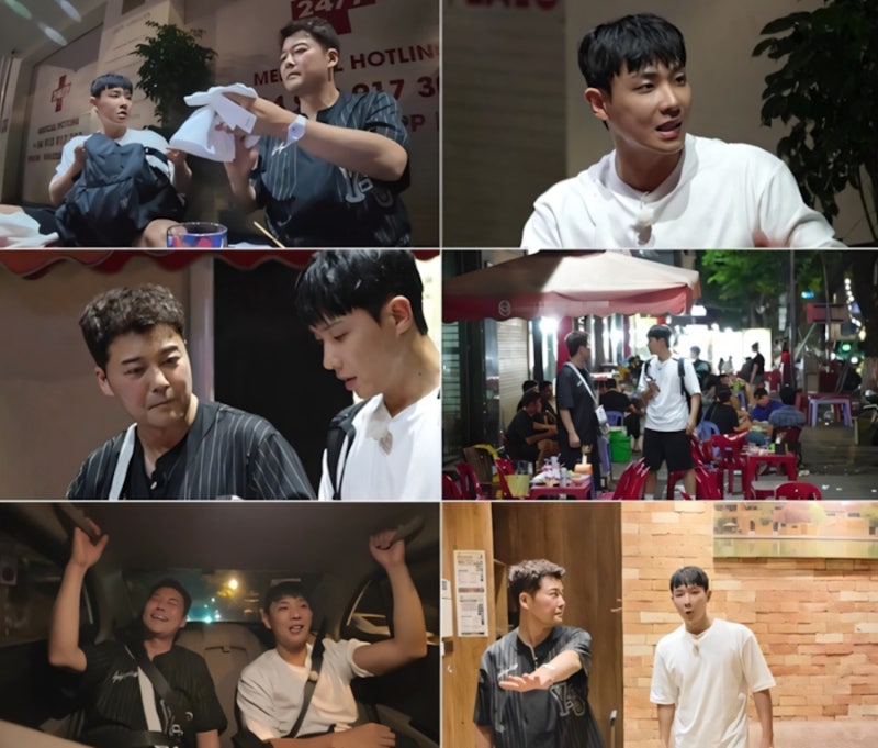 '디스이즈 현무로드' 전현무·이준, 다낭 도착