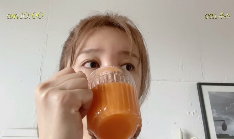 운동 없이 급찐급빠? 윤은혜 CCA 주스 황금 비율!!!!!!!!!!!!!