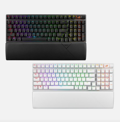 ASUS ROG STRIX SCOPE II 96 무선 게이밍 키보드 추천, 화이트 스노우축의 매력