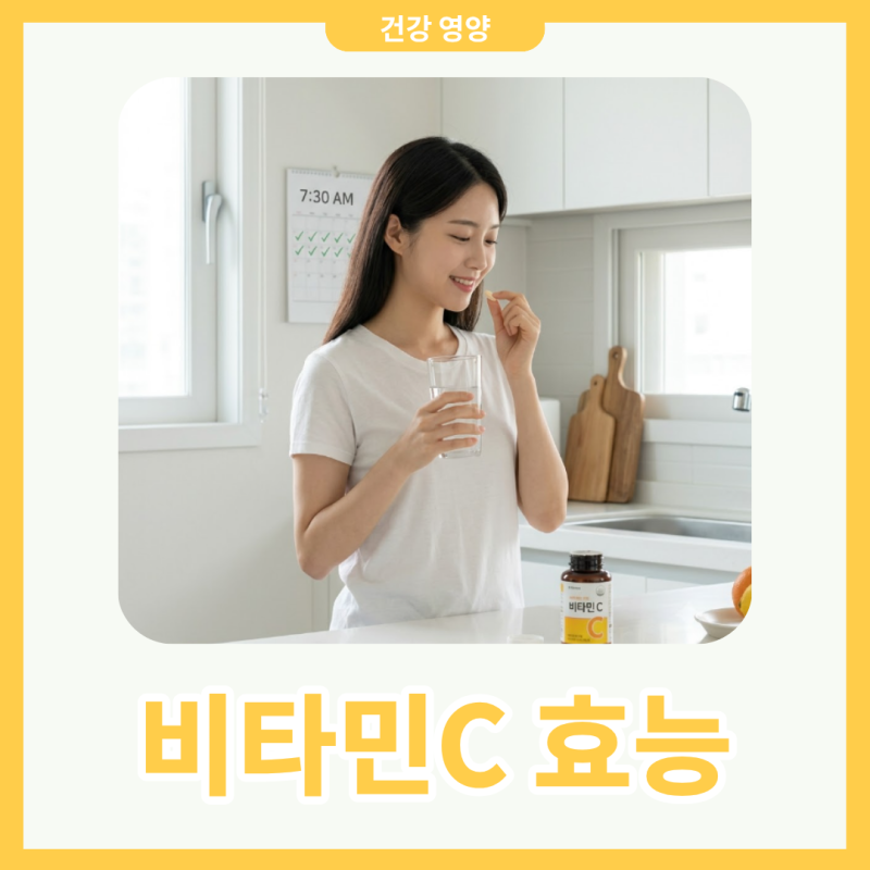 비타민C 효능 과다복용 부작용 하루 권장량 섭취 방법 기준까지 정리