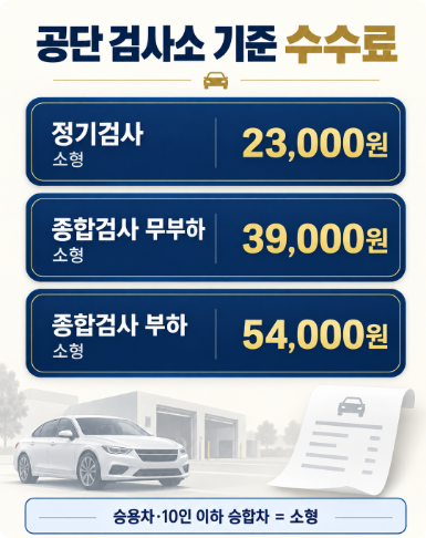 자동차 검사 예약, 검사기간·수수료·과태료·재검사까지 정리