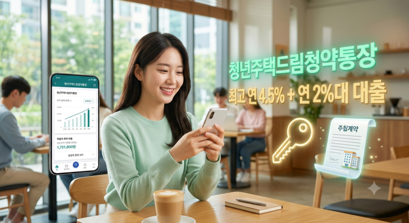 청년 내 집 마련 치트키! 청년주택드림청약통장 소득 조건, 기존 청약통장 전환 방법 및 대출....