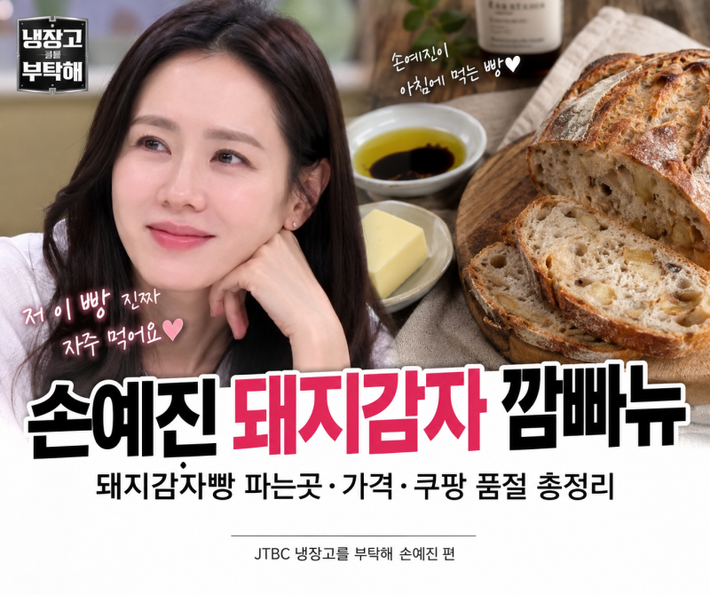 손예진 돼지감자 깜빠뉴｜돼지감자빵 파는곳·가격·쿠팡 품절 총정리