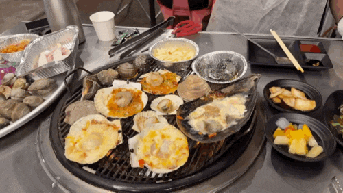 을왕리 조개구이 맛집 별빛조개포차 조개구이 무한리필 후기