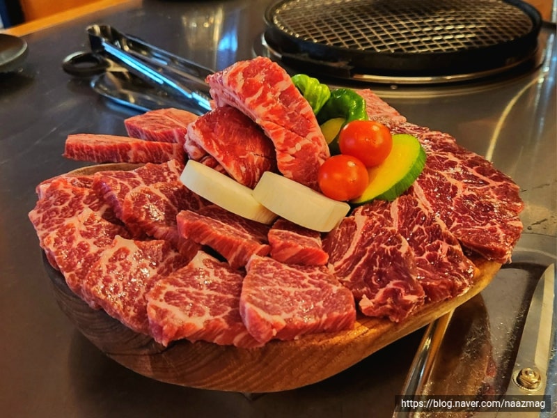 발산역 소고기 특수부위 맛집 우상화로구이 | 상 모둠한판으로 즐긴 분위기 좋은 데이트