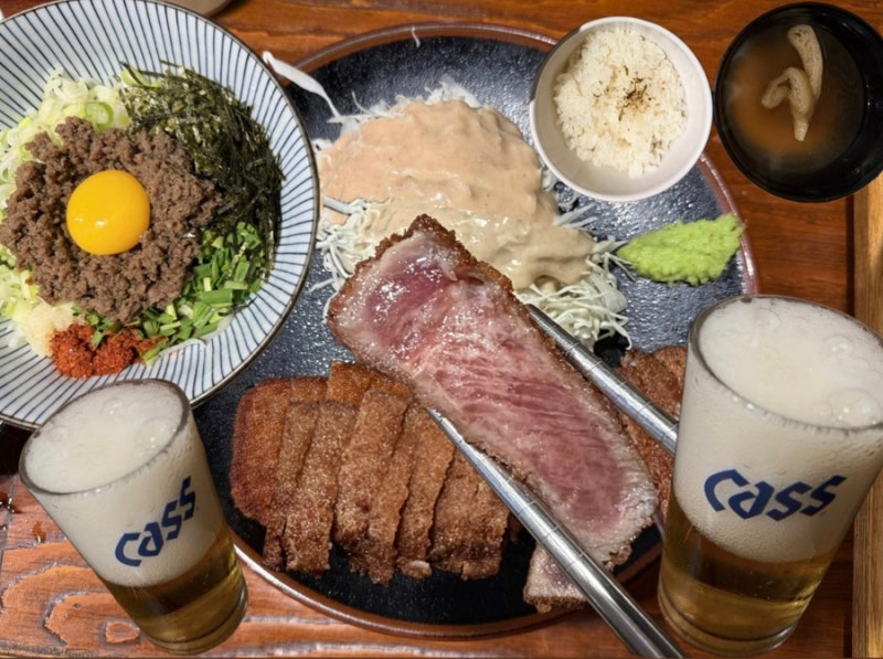 [천안 신부동] 일본 감성 제대로 느껴지는 곳, 터미널 근처 규카츠 맛집 이자와