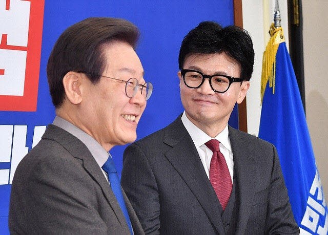한동훈 무소속 의원, 이재명 대통령 제치고 '신뢰하는 정치인' 1위...한동훈 프로필