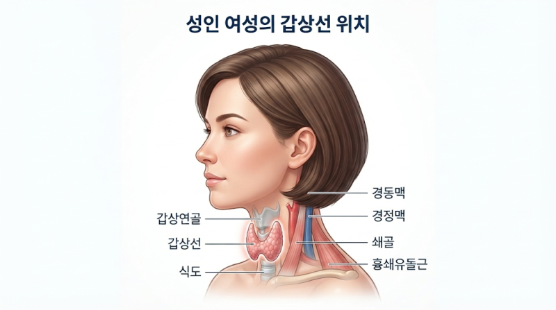 갑상선암 초기증상｜목에 혹이 만져진다면 확인해 볼 것