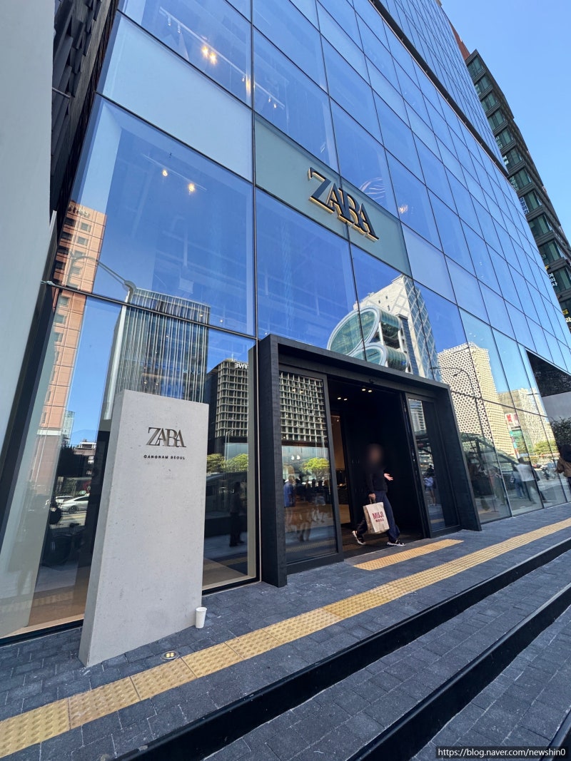 강남 자라, 3층 규모 플래그십 스토어 다녀온 후기