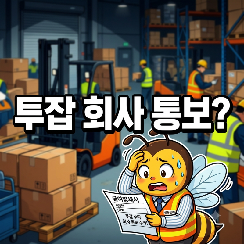 알바비에서 4대보험 떼였다면? 이중 가입으로 내일 당장 회사에서 부를까