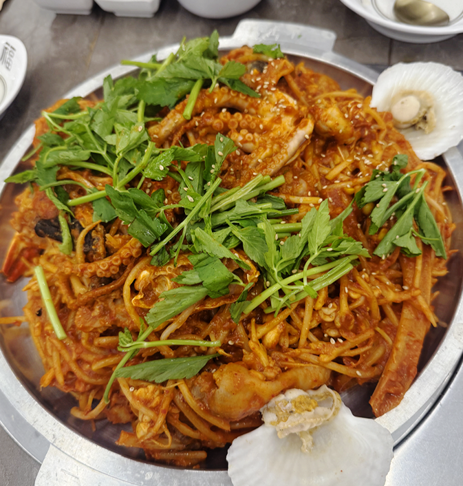 청라맛집아구찜 푸짐한 철판아구해물찜 해물특별시 청라직영점