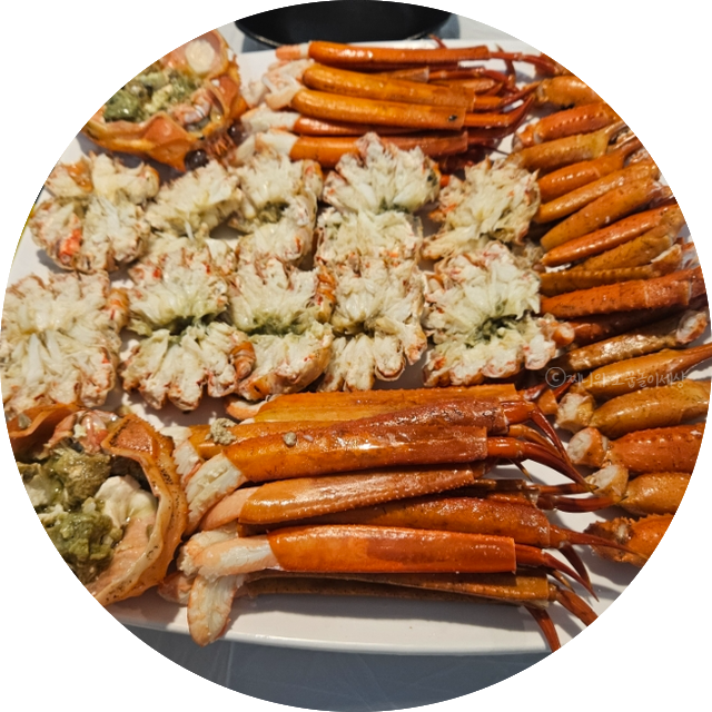 속초맛집 홍게무한리필 홍게너라면 파스타 후기