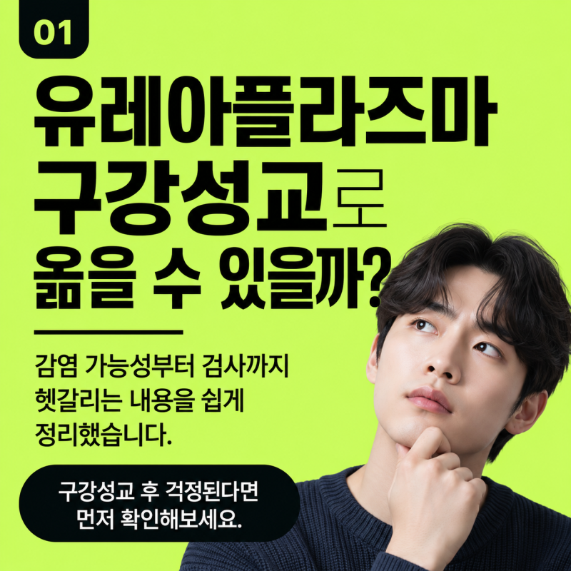 전남 광주 유레아플라즈마 구강성교로 옮을 수 있을까 감염 가능성과 검사까지 정리
