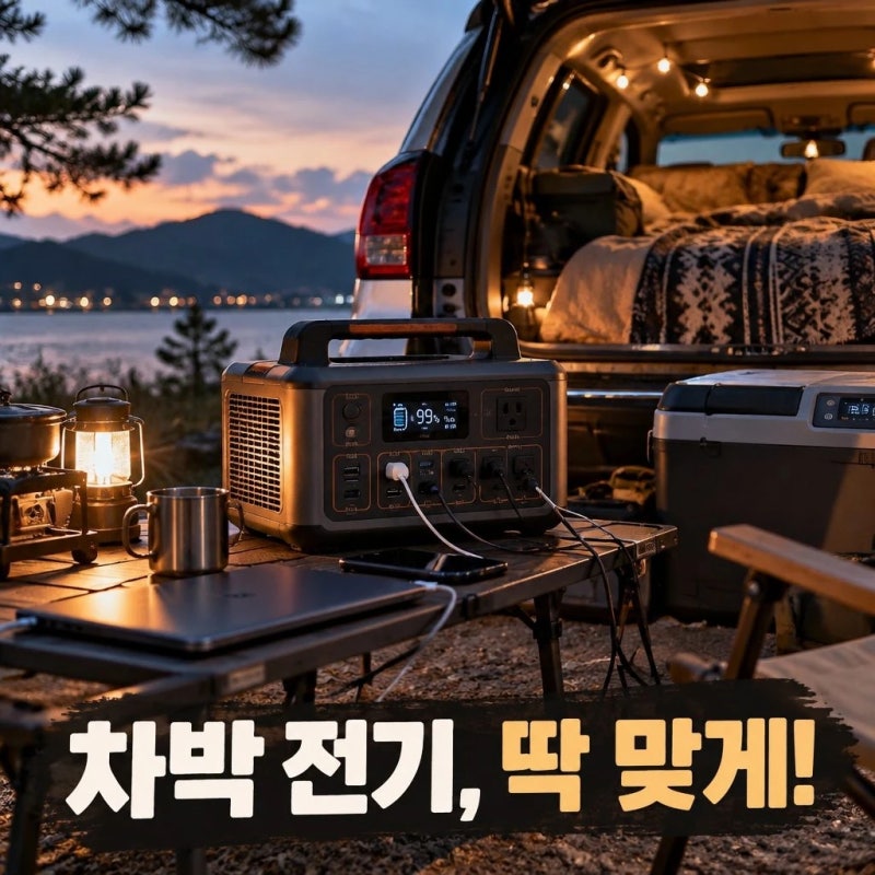 차박용 파워뱅크 용량별 활용법