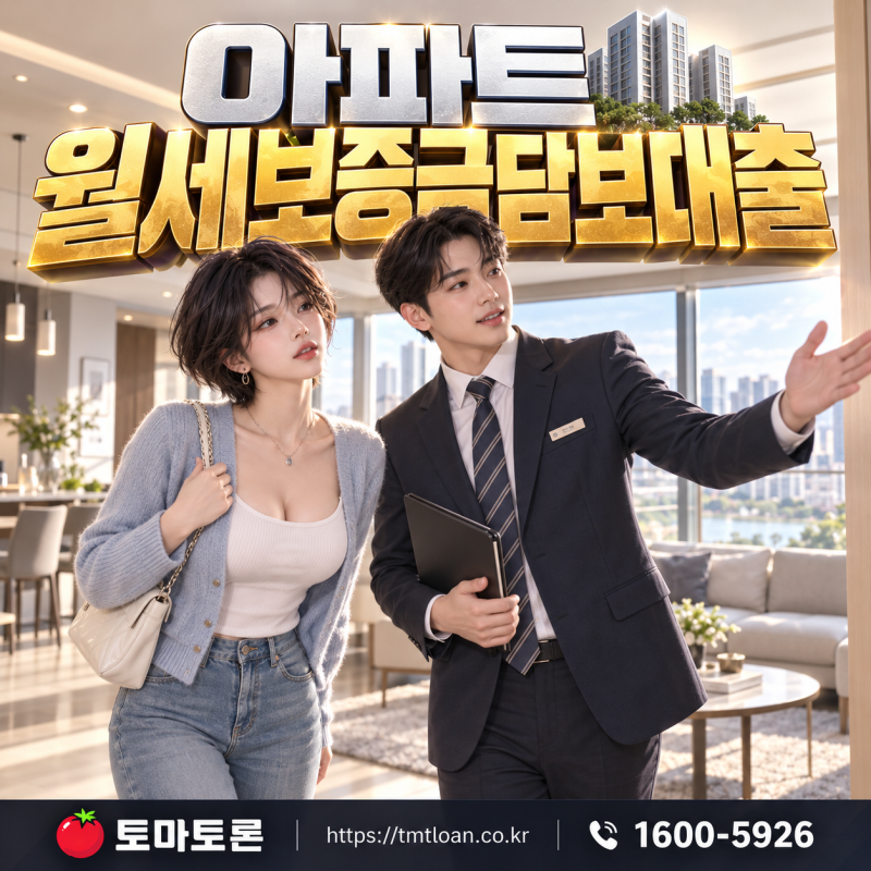 아파트월세보증금담보대출 부결이후에 가능한곳 없을까? 다른 금융사 확인