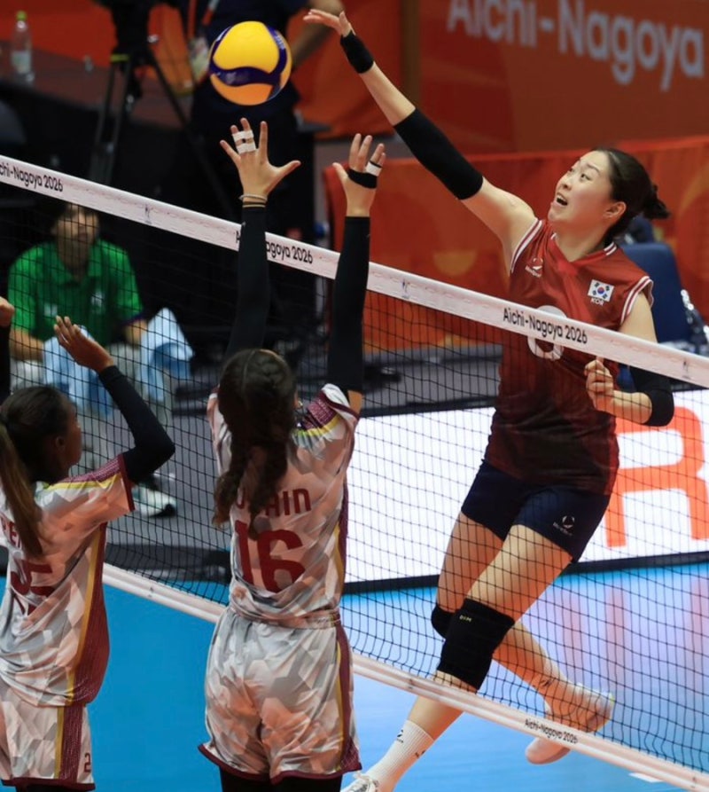 여자배구 홍콩전 3-0 완승 강소휘 14득점 아시안게임 조별리그  1순위 오늘 카타르전 출격