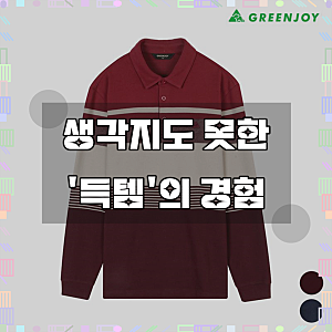 그린조이 남성 멀티 스트라이프 티셔츠, 이게 왜 제 손에?