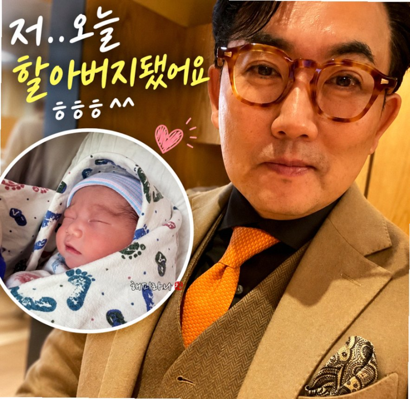 가수 이승철 60세 할아버지 됐다 의붓딸 득남 소식과 손주 정유한 공개