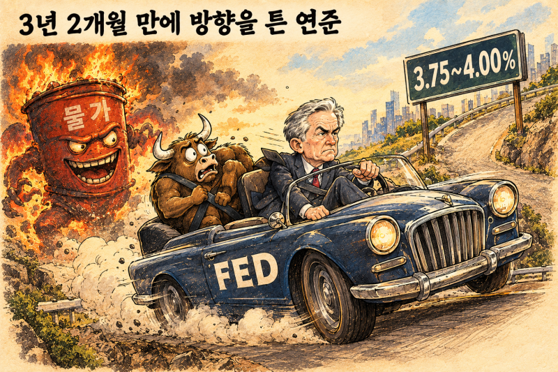 미국 금리인상 총정리 | 9월 FOMC 기준금리 3.75~4.00%, 3년 2개월 만의 전환
