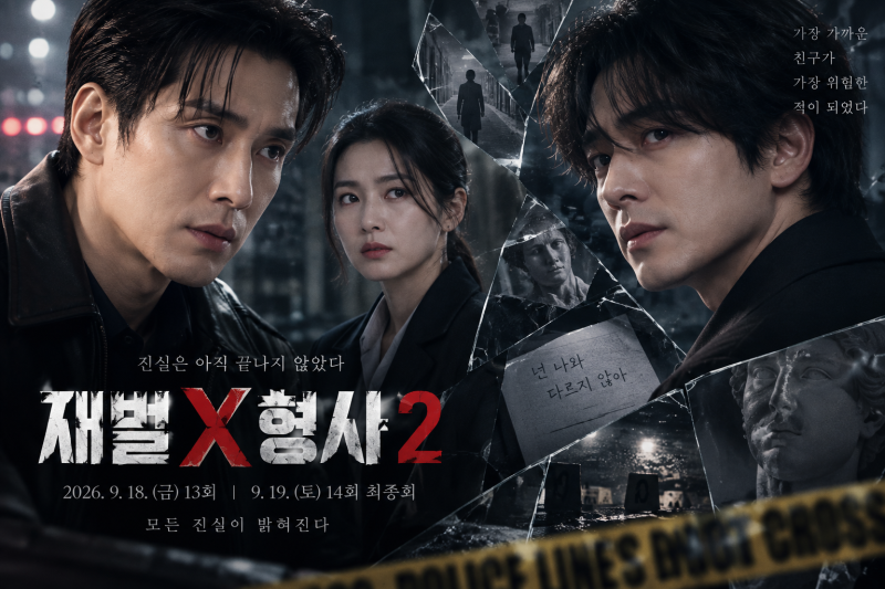 안보현 ‘재벌X형사2’ 유승호 정체 드러났다, 13·14회 최종회 앞두고 남은 결말은?