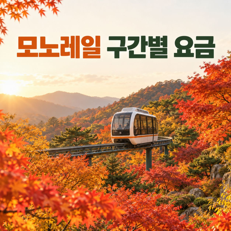 화담숲 모노레일 요금·현장 발권 아이랑 관람 팁