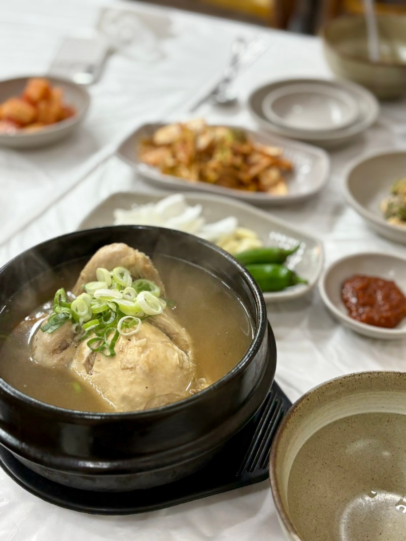 해운대 삼계탕 맛집 좌동 재래시장 상황삼계탕오리불고기 몸보신 후기