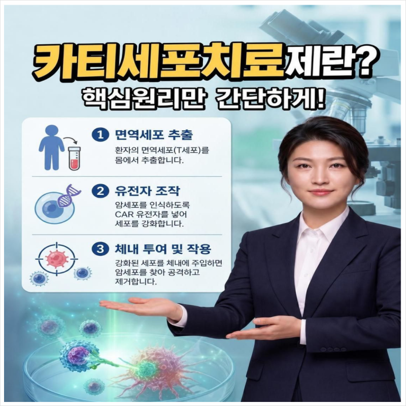 카티세포치료제 암 진단보다 무서운 치료비?