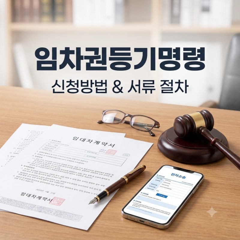 임차권등기명령 신청방법 및 서류 절차 체크리스트: 이사 전 보증금 지키는 법