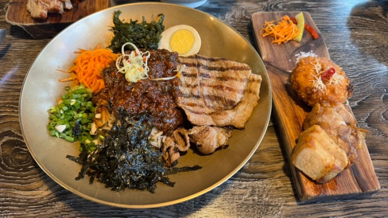제주 3박4일 3일차 ② | 제주공항 맛집 모던돔베, 이끼숲소길, 성이시돌목장, 협재해수욕장, ....