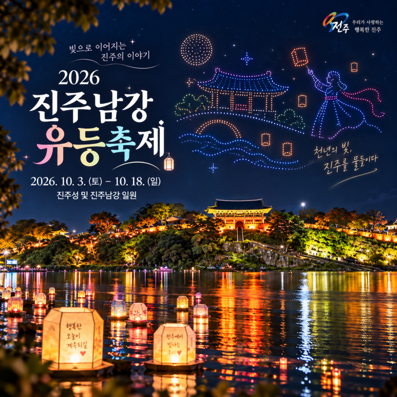 진주 남강유등축제 2026 불꽃놀이 기본정보 경남 가을 축제