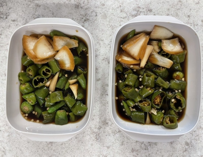 청양고추 장아찌 만들기 레시피 | 맛있게 만드는법 비율은? tbk 만능장아찌간장소스 추천! 양....