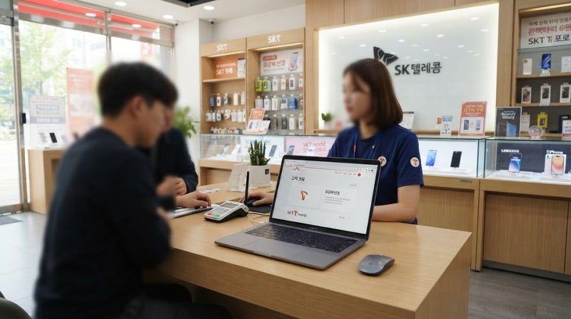 SKT 유심 재설정과 포맷 신청방법과 원리 차이 확인하기