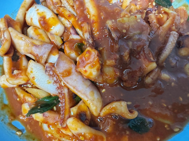 [집밥기록] 오징어볶음 누구나 따라하기 쉬운 정호영레시피 굿굿