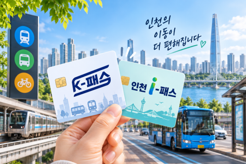 2026 인천 i-패스 총정리｜K-패스 쓰는 인천시민이라면 꼭 확인하세요