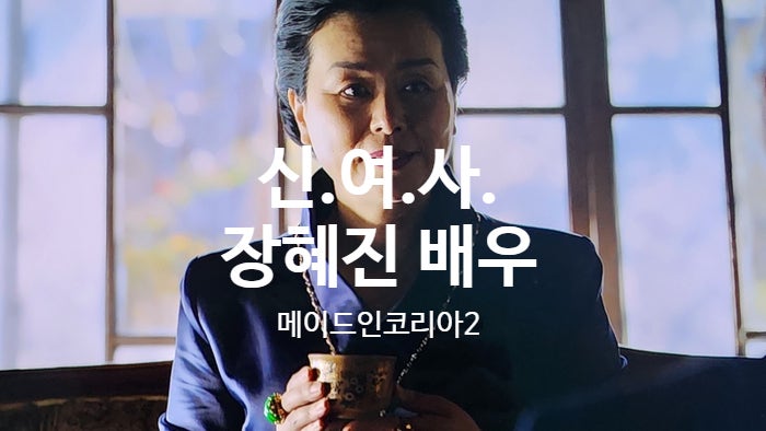메이드 인 코리아 시즌2 등장인물 신여사 장혜진 (프로필 필모 작품활동)