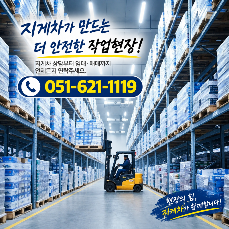 지게차 포크 높이가 서로 다를 때? 원인과 해결 방법 총정리