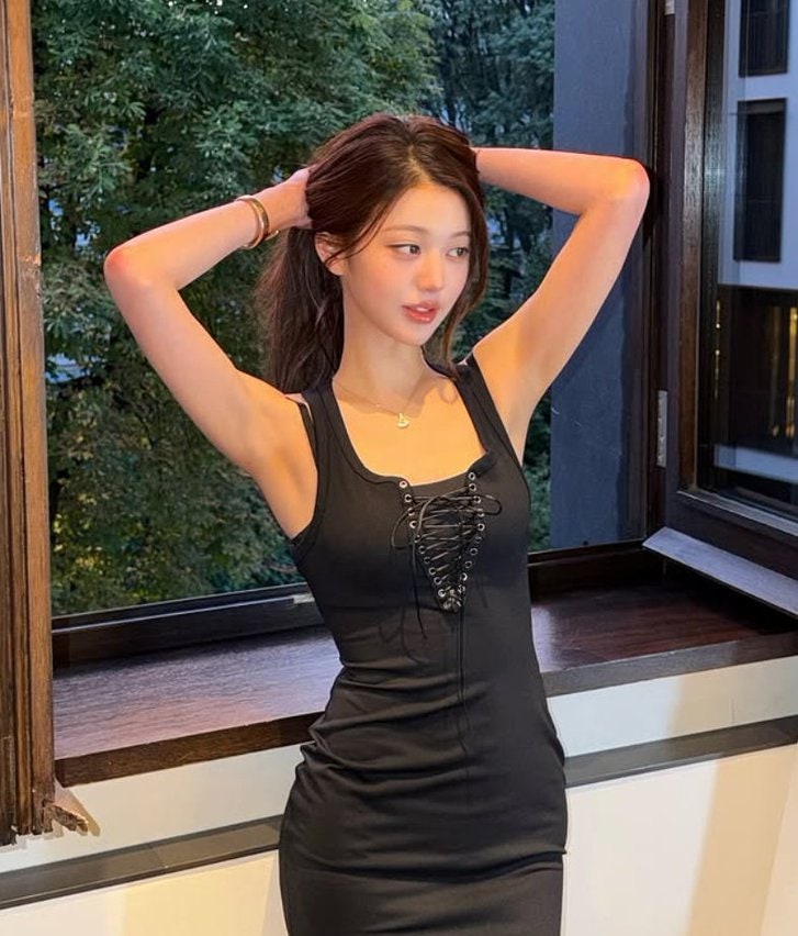 장원영 블랙드레스 사진 두고 팬들 사이서 갈린 진짜 이유