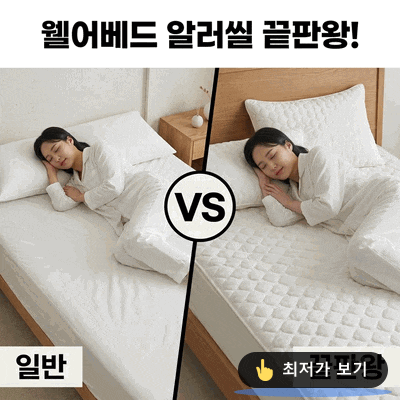 프로텍트어베드 웰어베드 알러씰 매트리스커버 SS, 방수와 진드기 차단 끝판왕