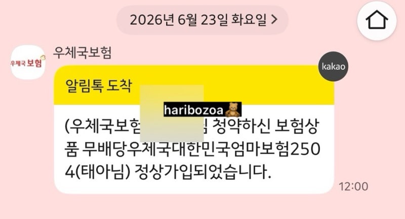 임신 22주 전이라면 꼭 챙기세요｜우체국 대한민국 엄마보험 무료 가입 후기