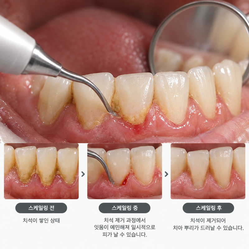 "스케일링이 다 같은 스케일링이 아니라고요?" 3가지 종류와 보험 적용 기준
