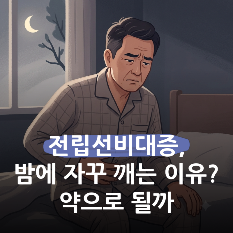 전립선비대증 증상과 자가진단 점수, 약으로 될까 수술은 언제일까