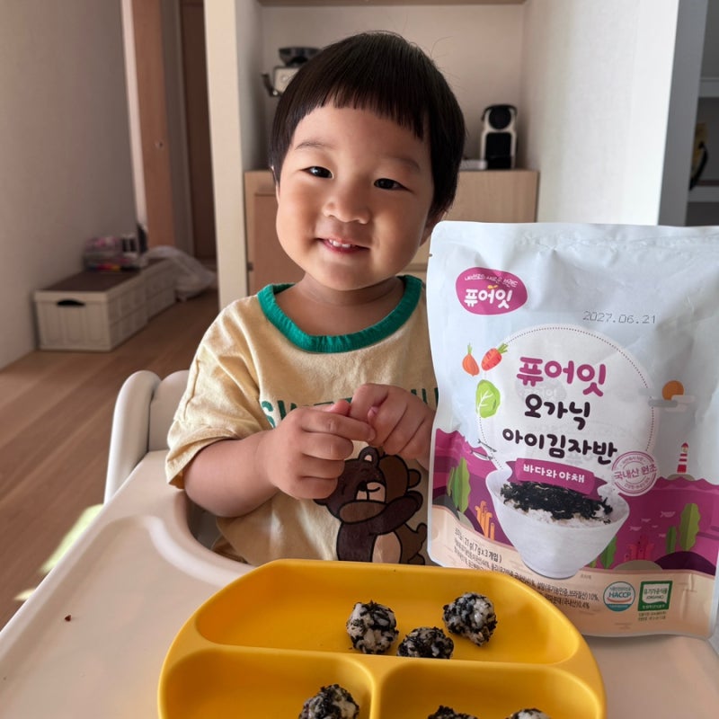 유아식 아기반찬 만들기 퓨어잇 김자반 추천 매일 핫딜까지
